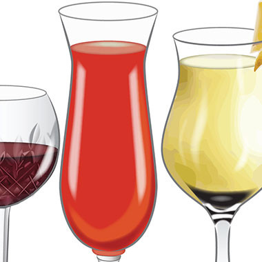Cocktail Glasses, stemware